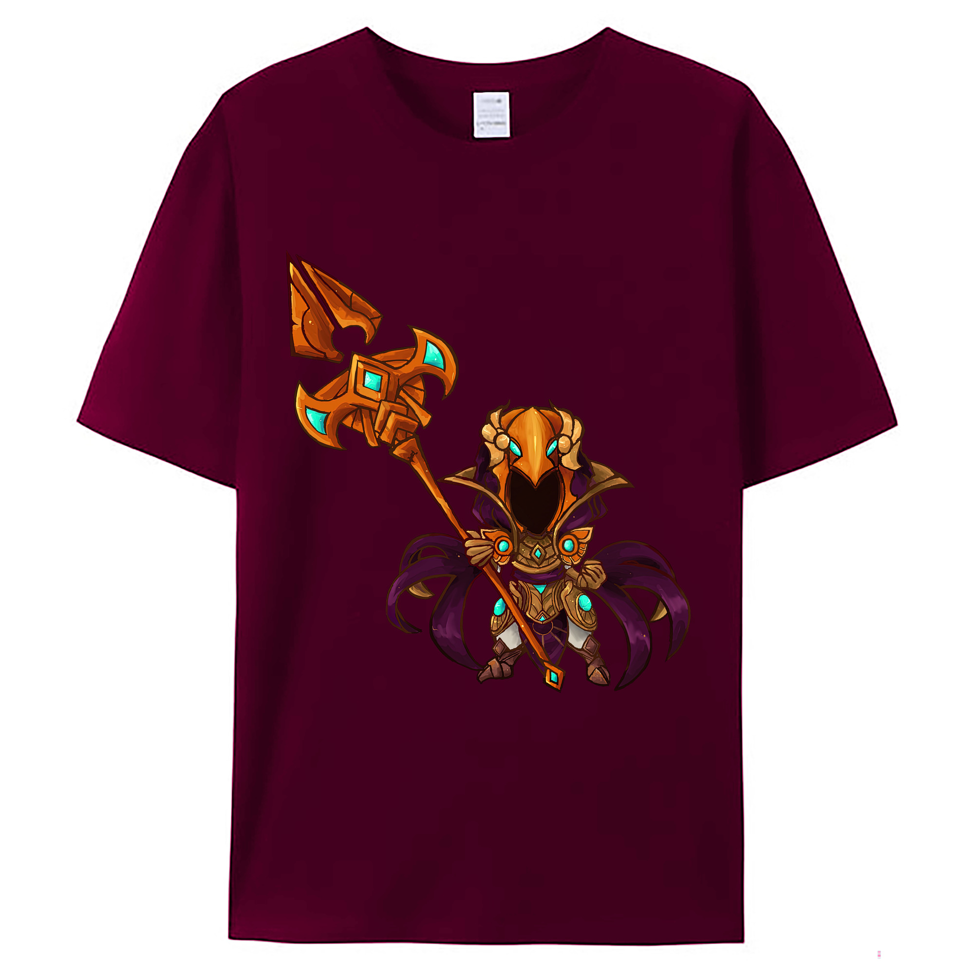 （画像用） リーグ・オブ・レジェンド League of Legends LOL レディースカジュアルプリントTシャツ（綿100％）